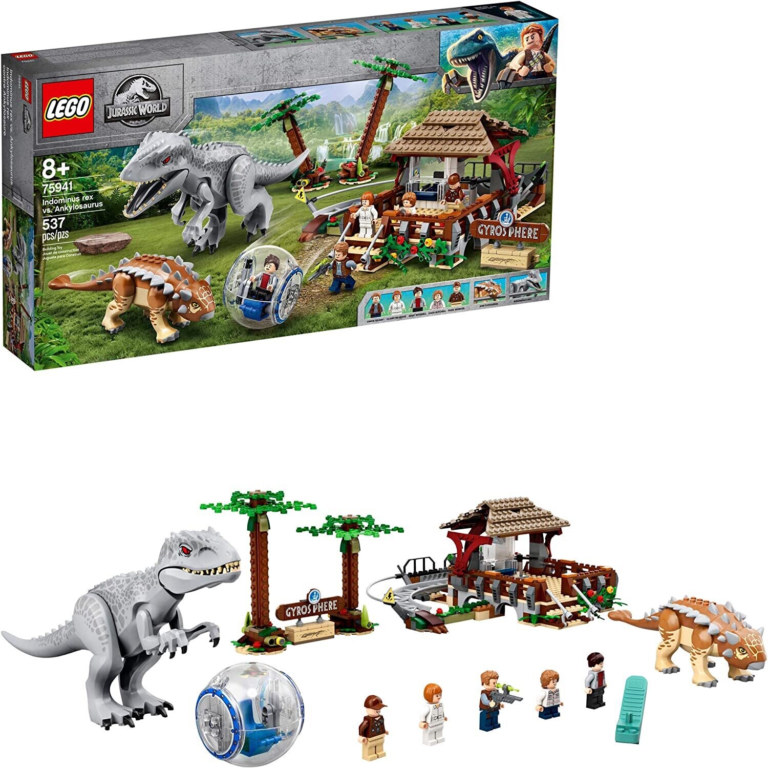Lego 75941 Jurassic Indominus Rex vs Ankylosaurus