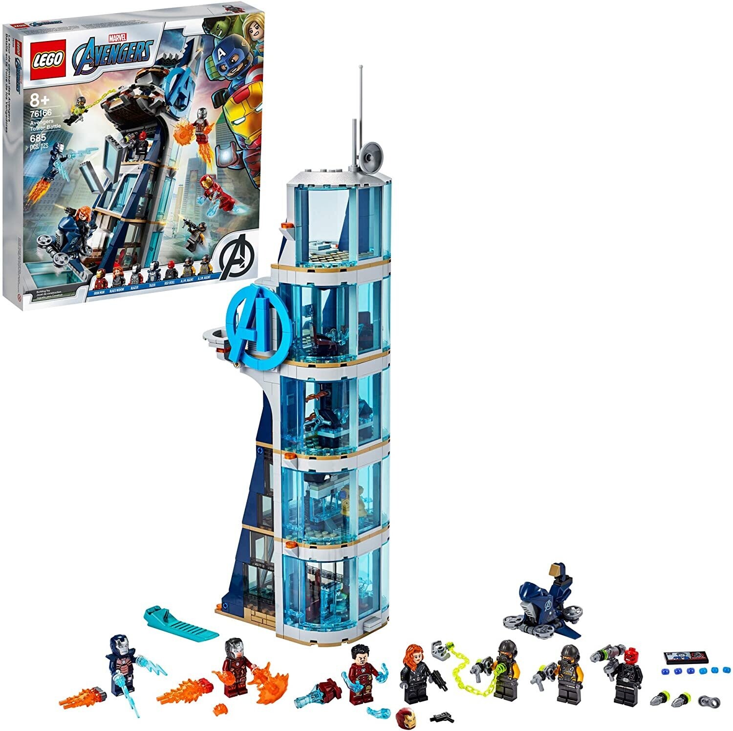 Lego 76166 Avengers Tower Battle
