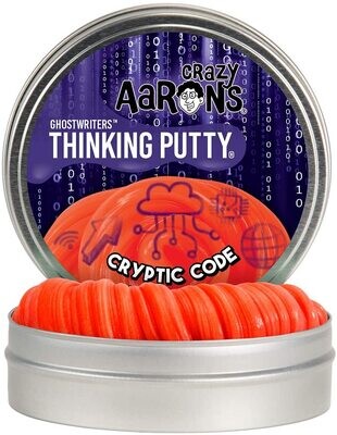 Crazy Aaron's Thinking Putty Ghostwriters Cryptic Code