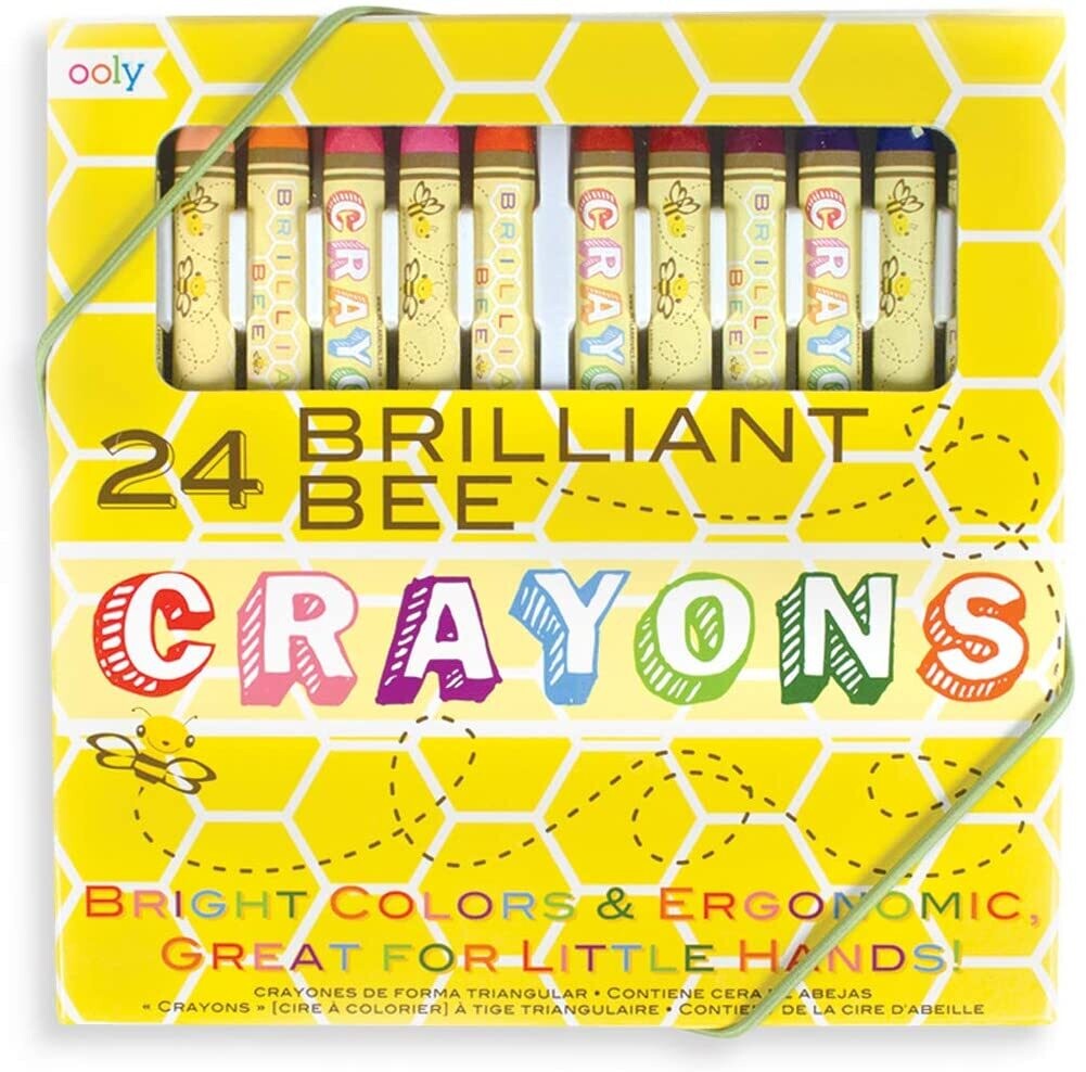 Brilliant Bee Crayons Set of 24