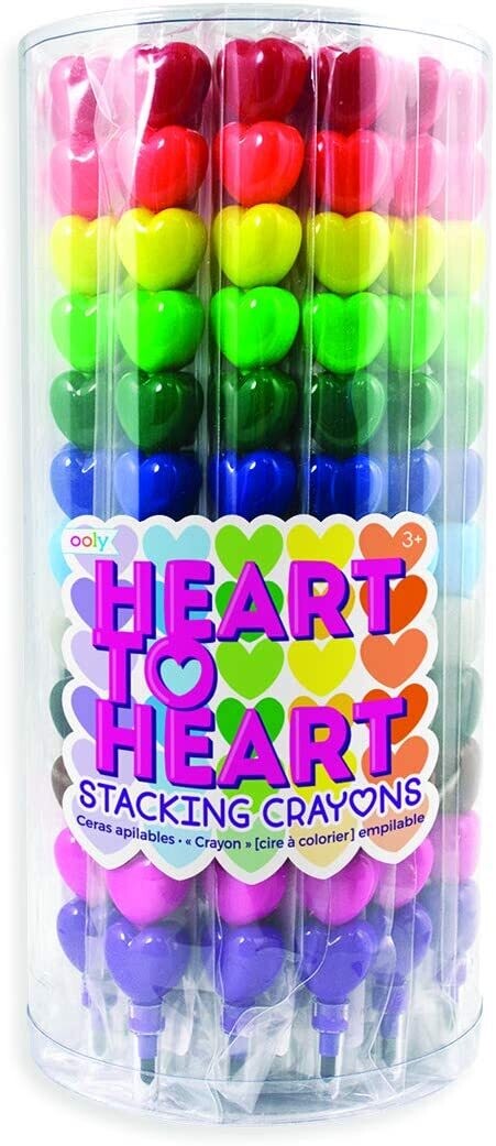 Ooly Heart to Heart Stacking Crayons