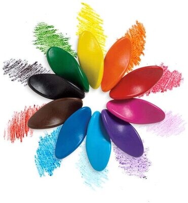 Ooly Left Right Crayons Set of 10