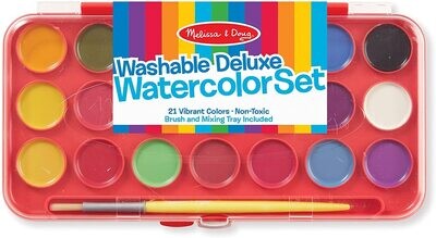 MD 4120 Deluxe Watercolor Paint Set (21 Colors)