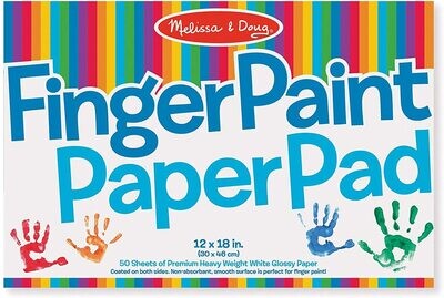 MD 4106 Finger Paint Paper 12x18