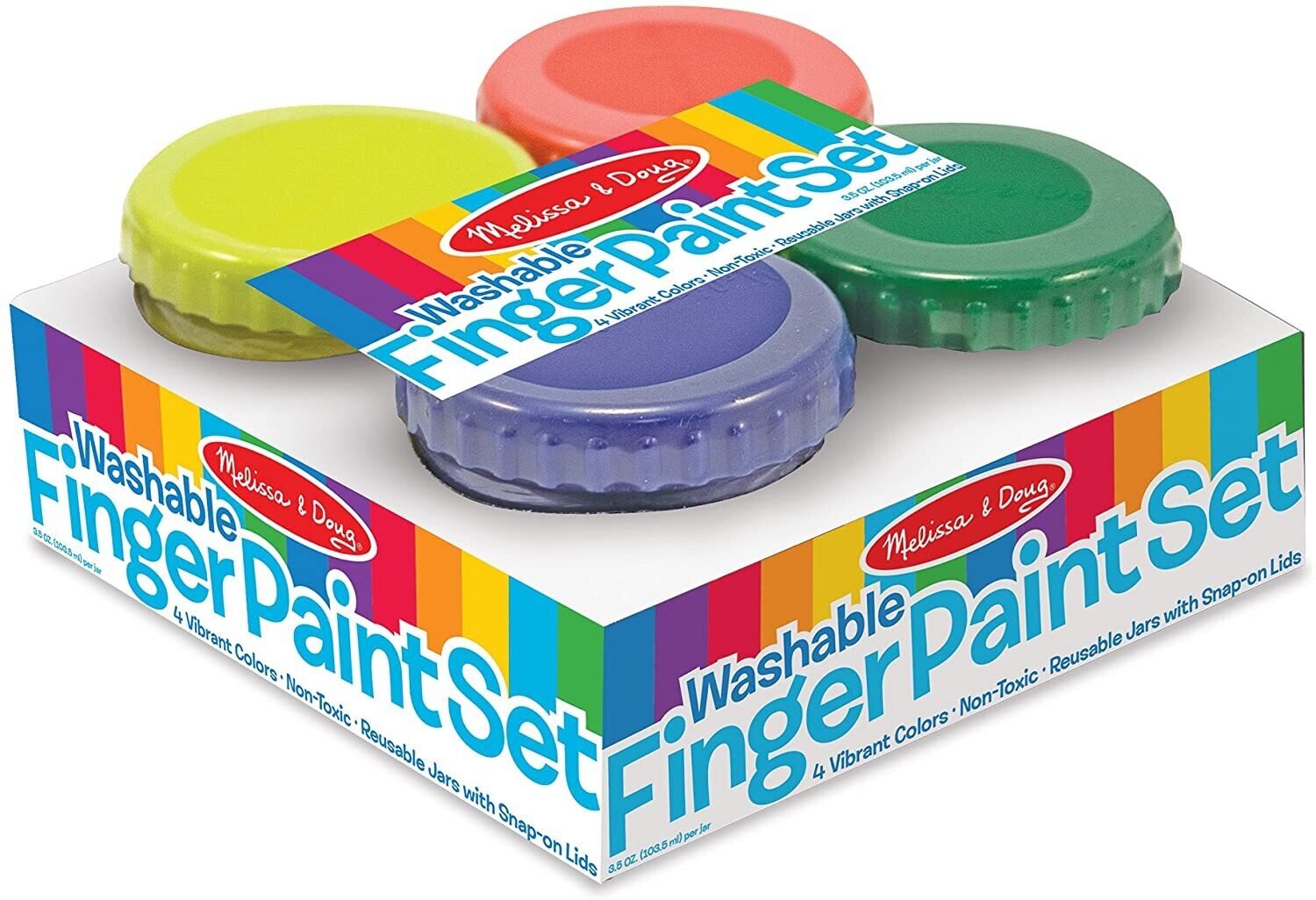 MD 4146 Finger Paint Set (4 Colors)