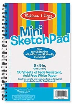 MD 4170 Mini Sketch Pad 6x9