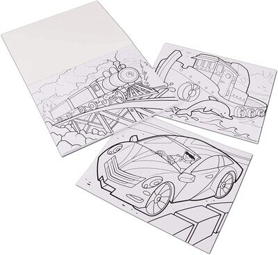 MD Jumbo Coloring Pad Vehicles