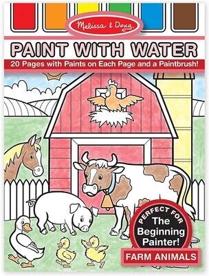 MD 4165 Paint With Water - Farm Animals