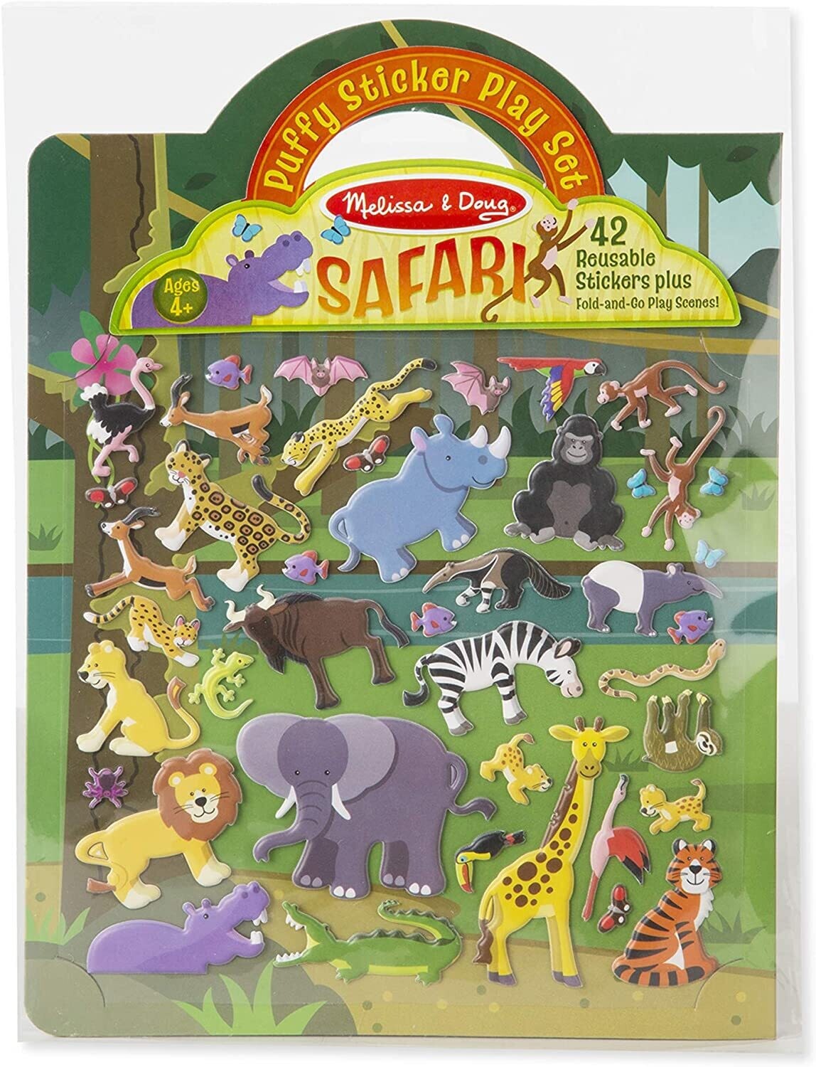 MD 9106 Puffy Sticker Play Set Safari