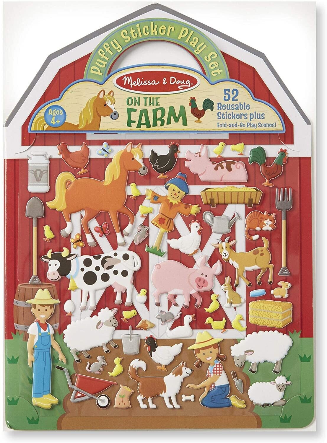 MD 9408 Puffy Sticker Play Set Farm