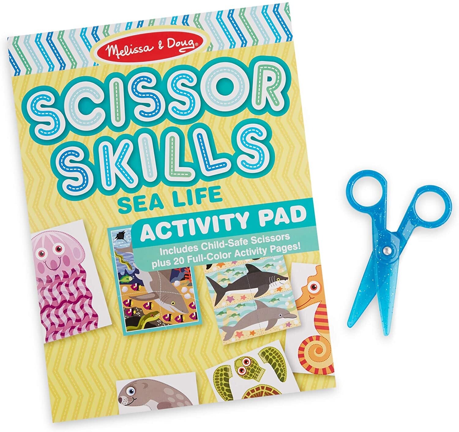 MD Scissor Skills Activity Pad - Sea Life