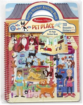 MD 50969 Puffy Sticker Play Set Pet Place