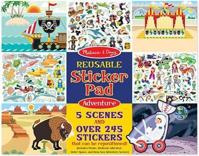 MD 9115 Reusable Sticker Pad - Adventure