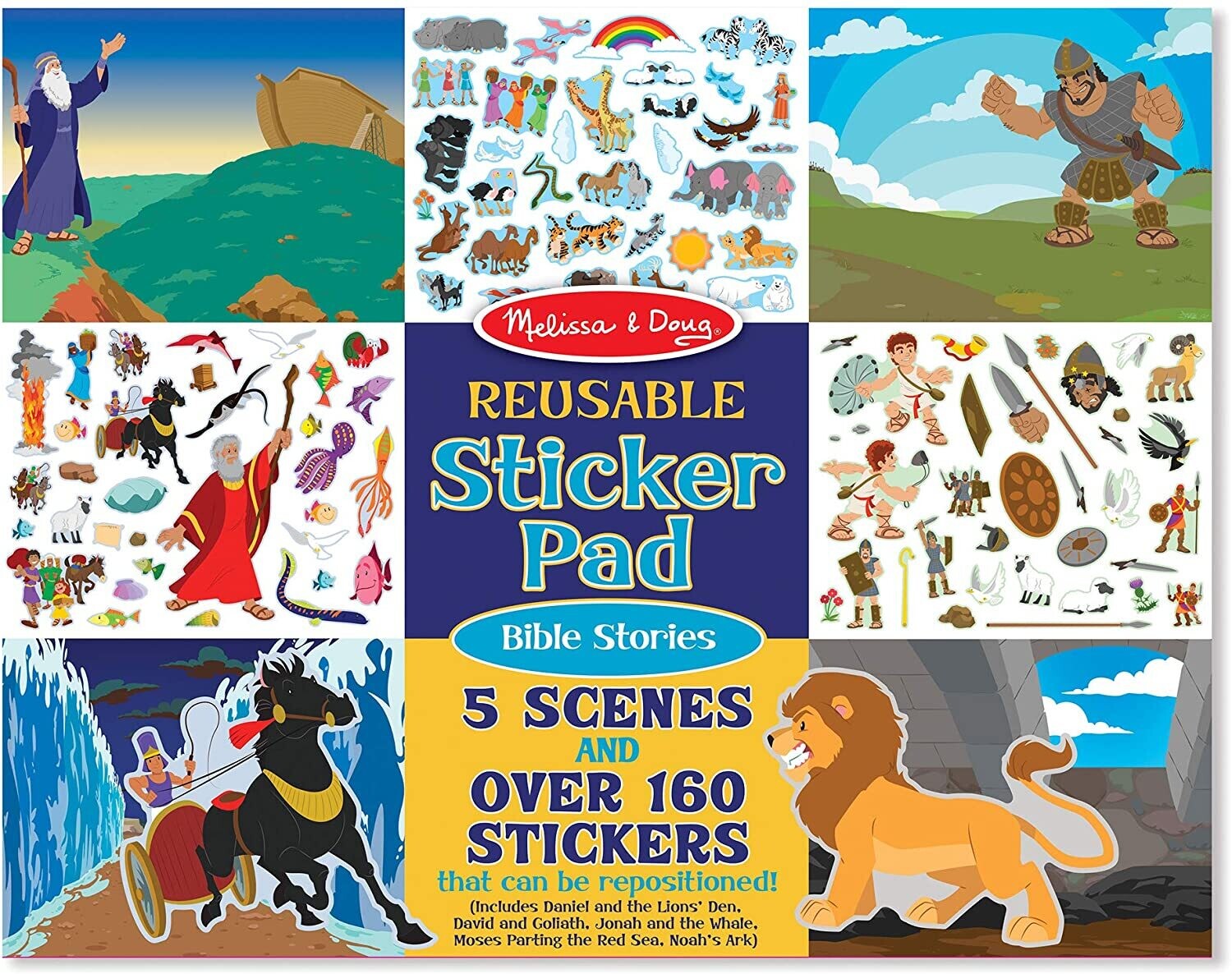MD 9124 Reusable Sticker Pad - Bible Stories