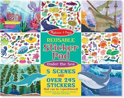 MD 30500 Reusable Sticker Pad - Under the Sea
