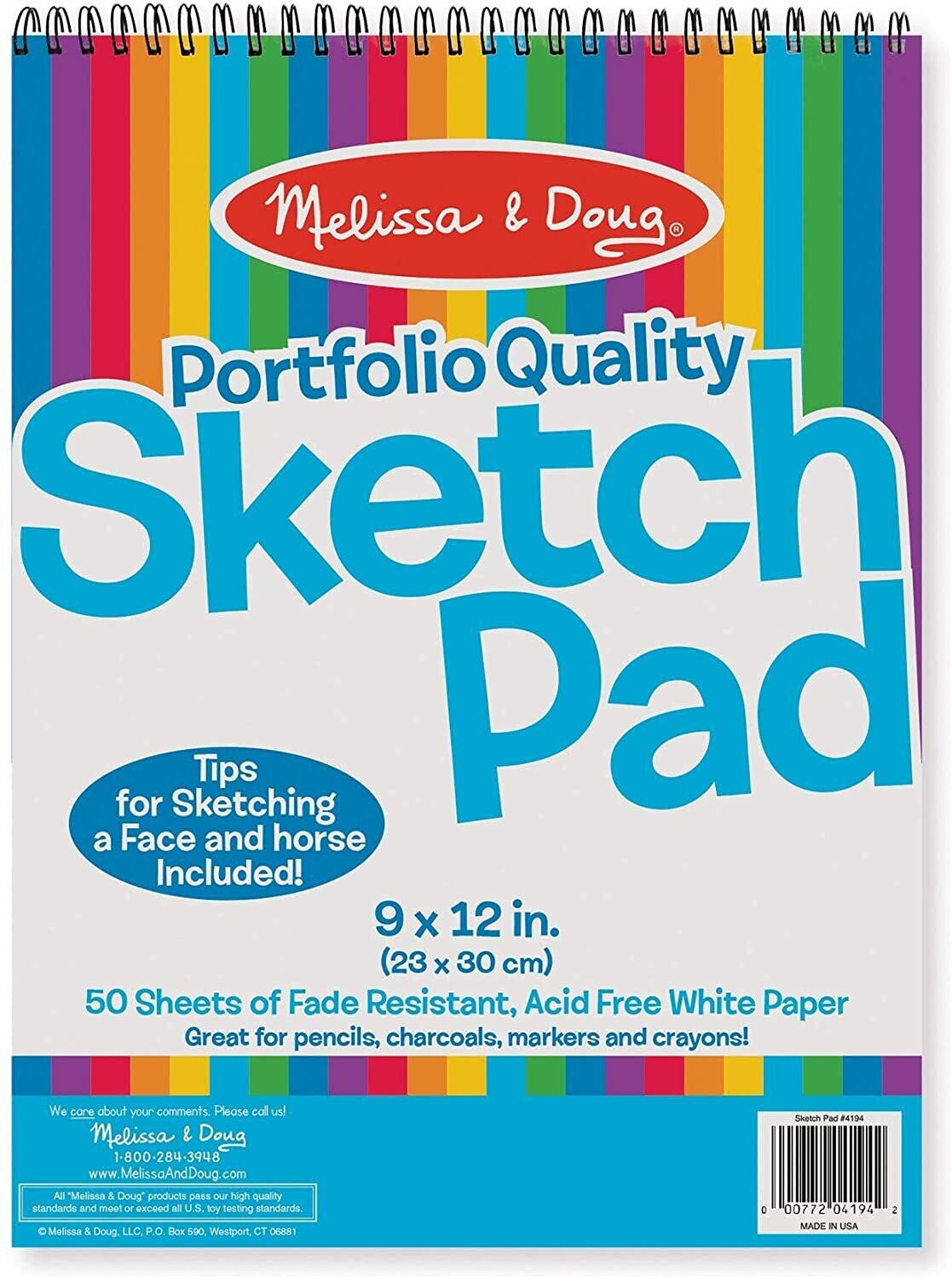 MD 4194 Sketch Pad 9x12