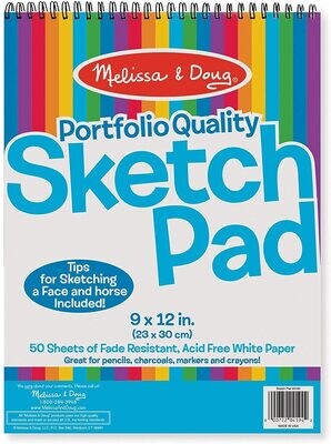 MD 4194 Sketch Pad 9x12