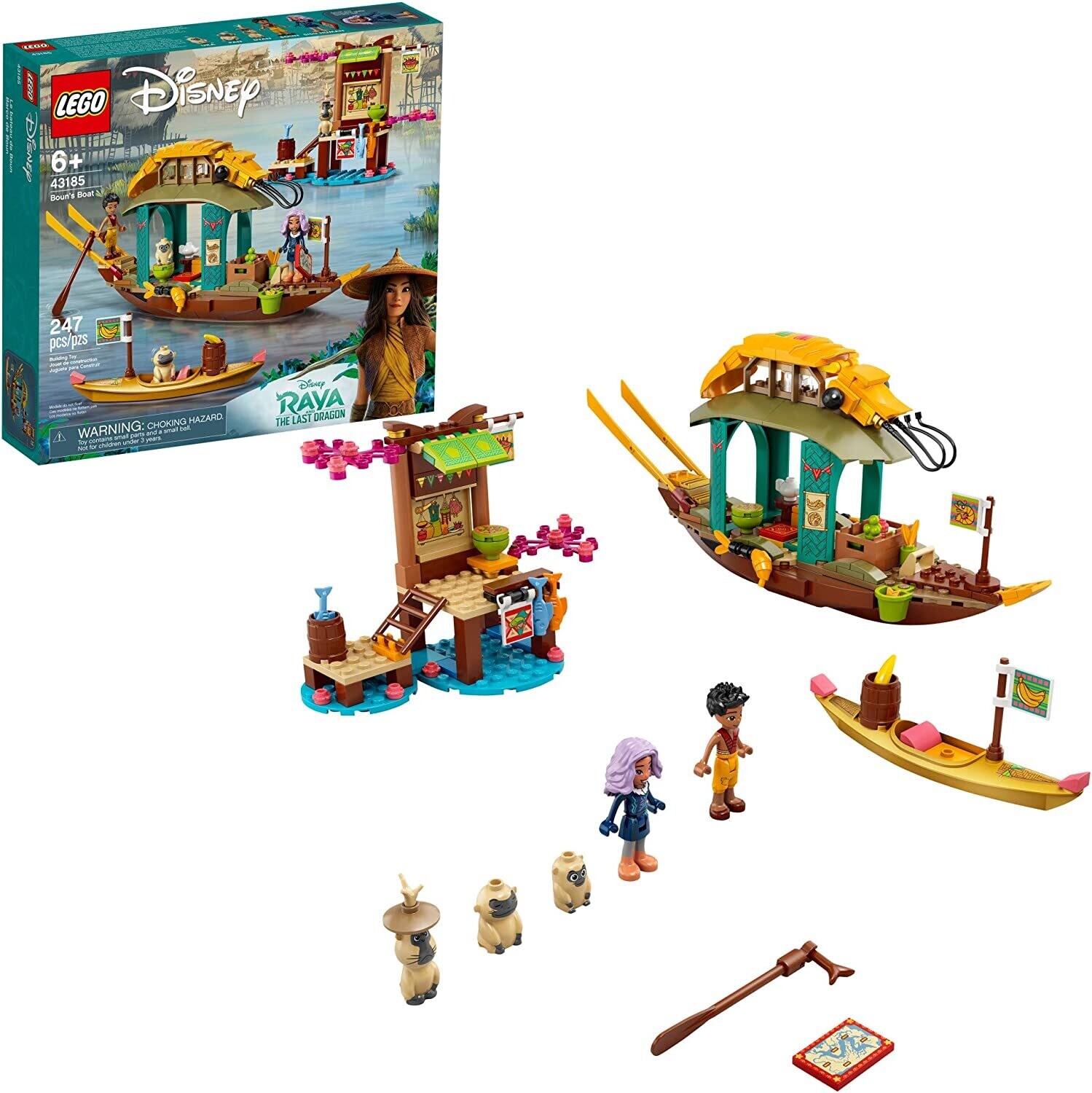 Lego 43185 Disney Raya and The Last Dragon Boun's Boat