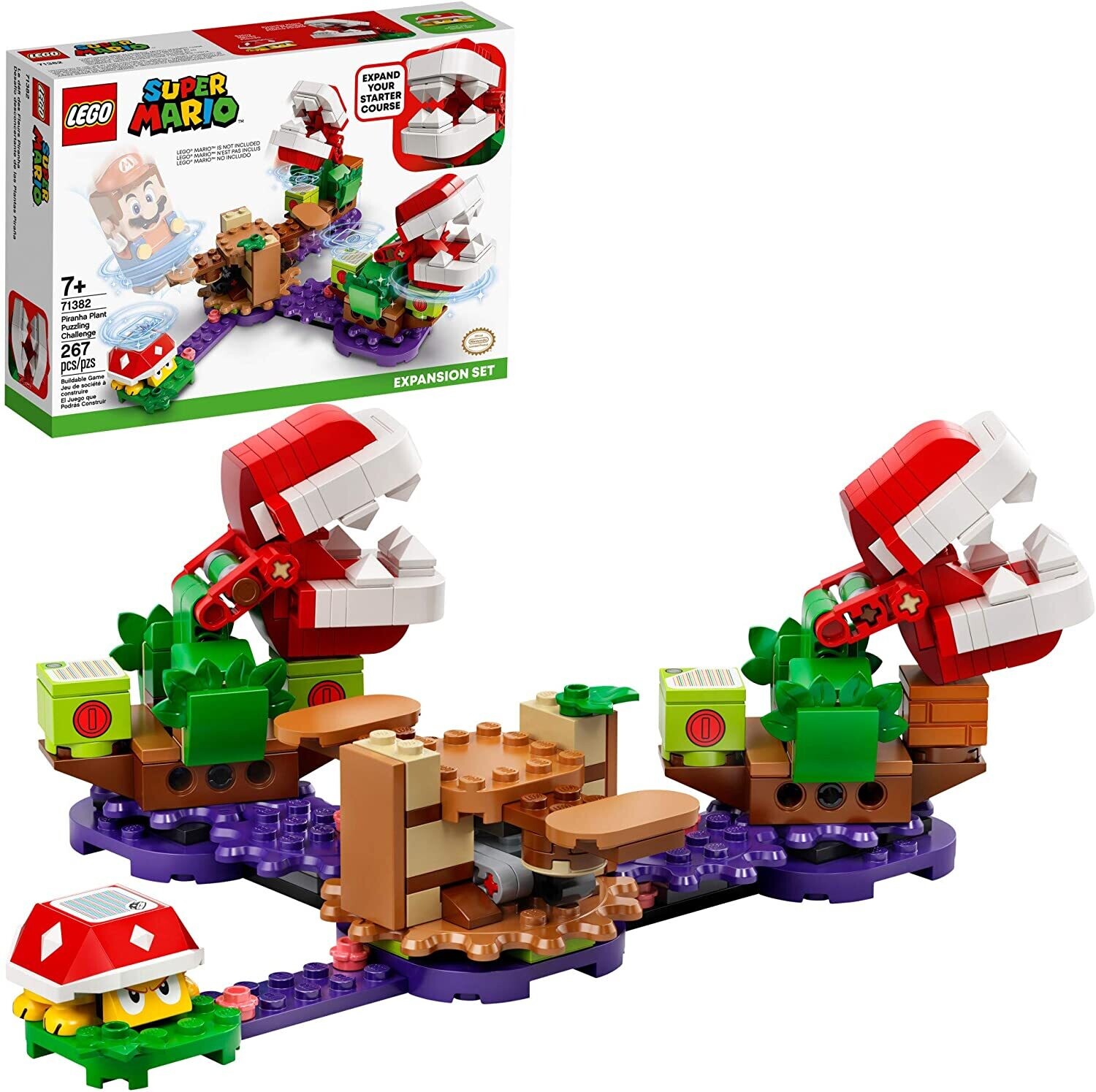 Lego 71382 Piranha Plant Puzzling Challenge Expansion Set