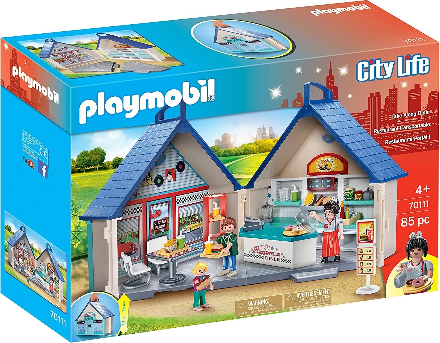 Playmobil 70111 Take Along Diner
