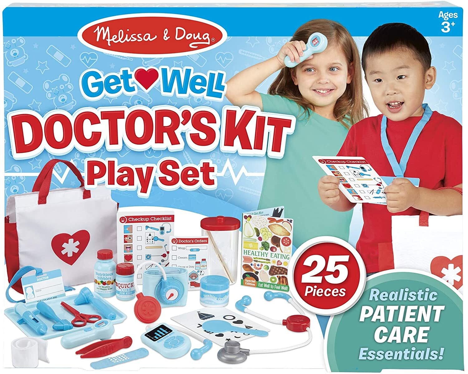 MD 8569 Get Well Doctor&#39;s Kit Play Set