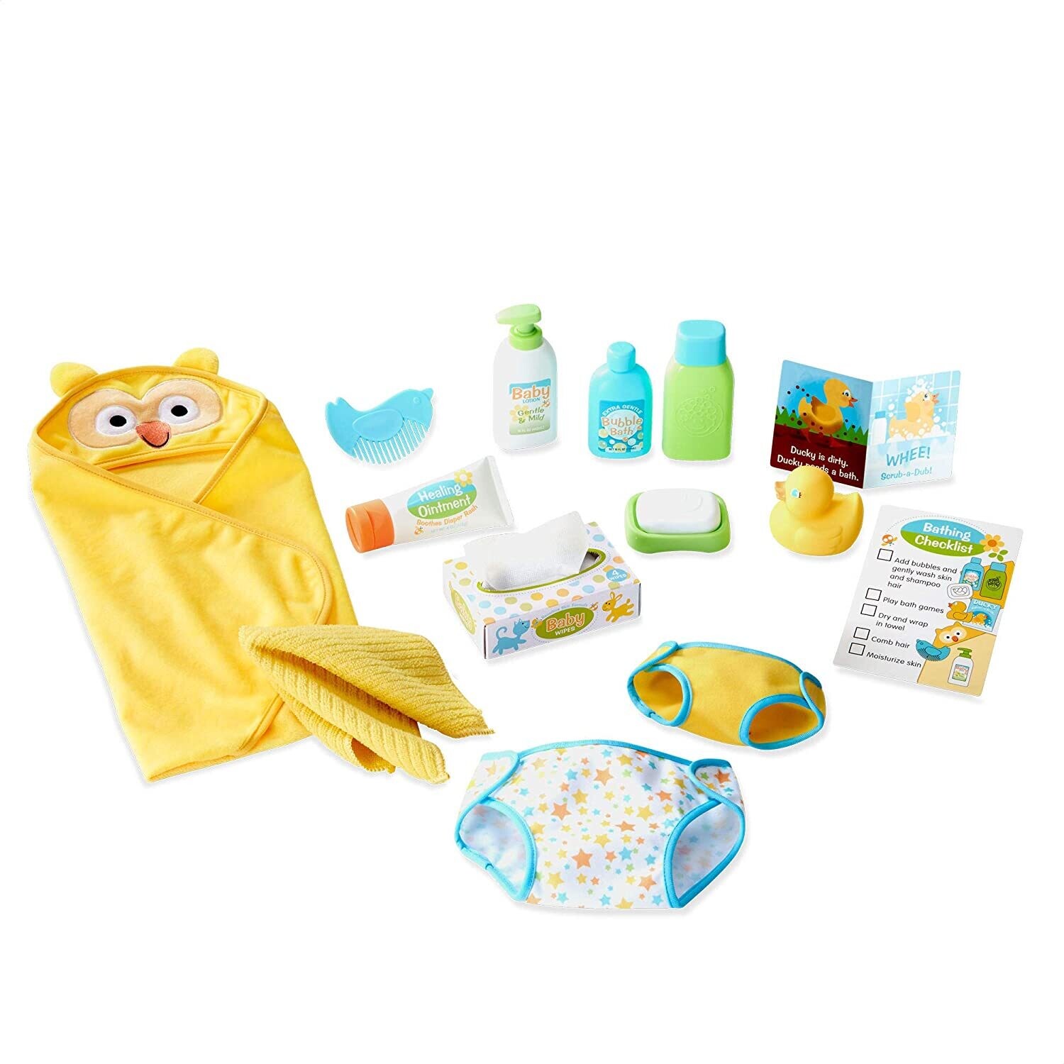 MD Mine to Love Changing & Bathtime Play Set