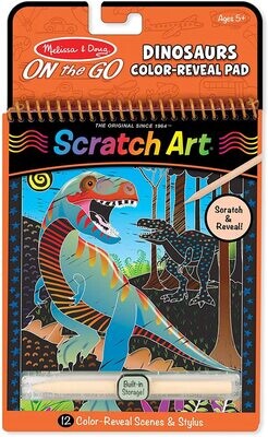 MD Scratch Art - Dinosaurs