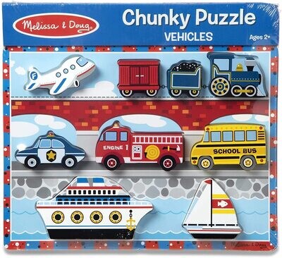 MD Vehicles Chunky Puzzle