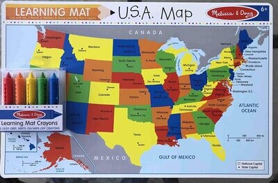 MD 5038 Learning Mat The United States