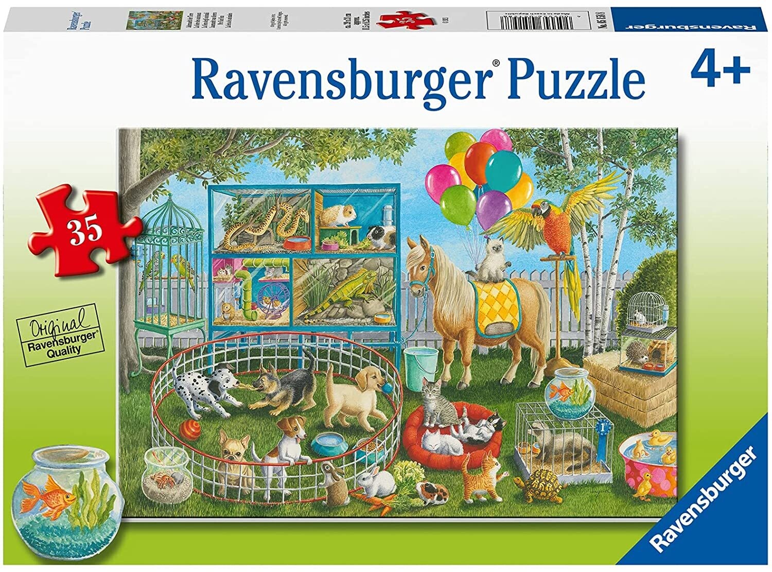 Ravensburger 05158 Pet Fair Fun Puzzle