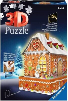 Ravensburger 11237 Gingerbread House 3D Puzzle