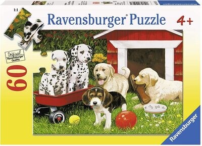 9526 Puppy Party 60 pc Puzzle