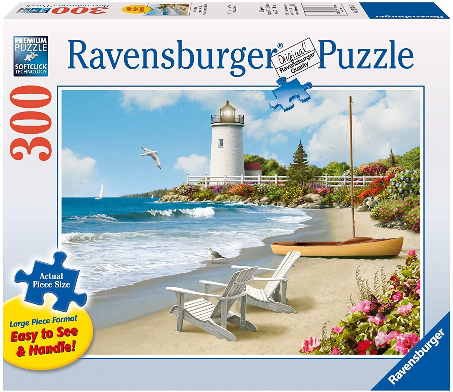 13535 Sunlit Shores 300 pc Large Format Puzzle