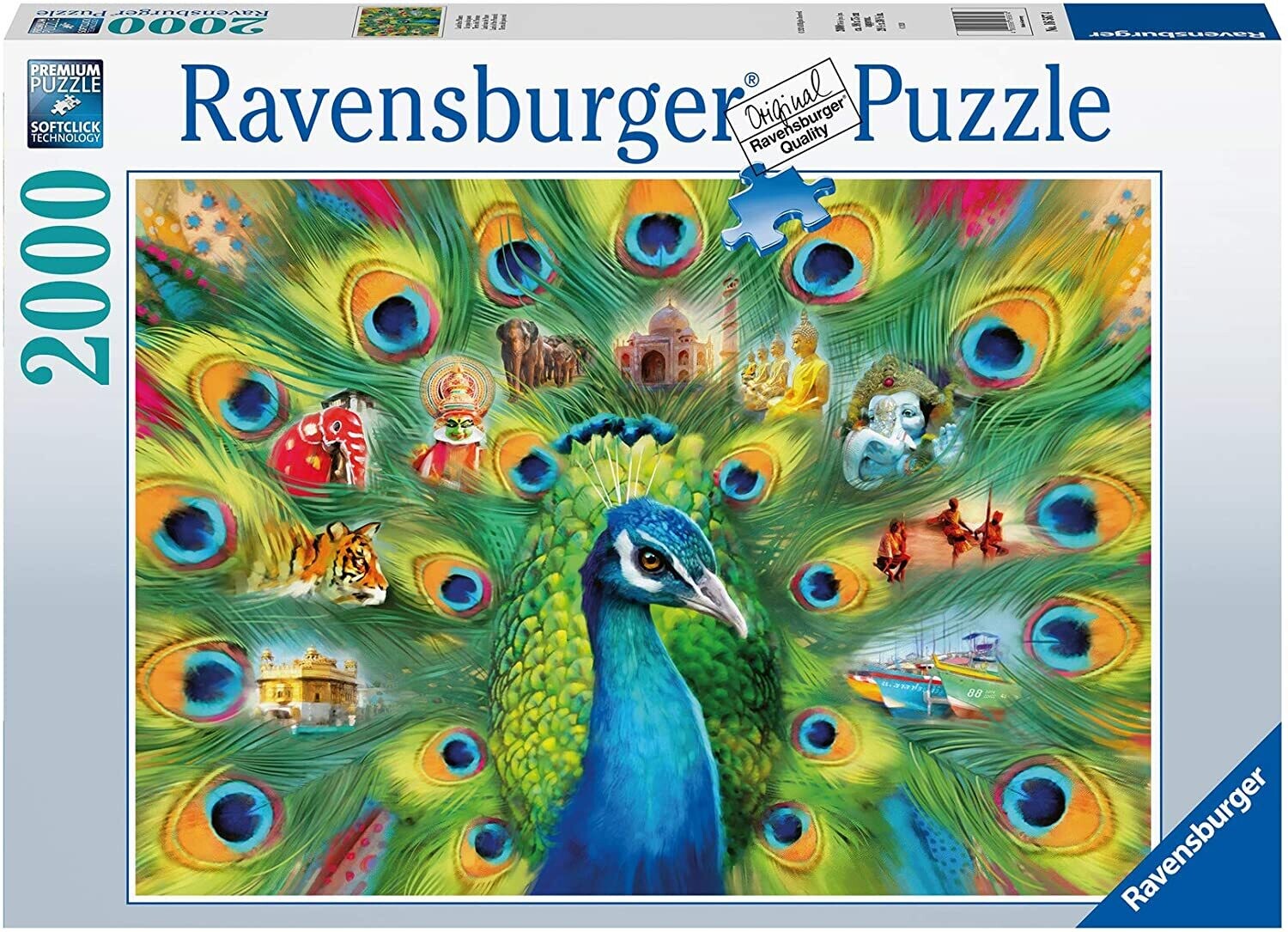 Ravensburger 16567 Land of the Peacock Puzzle