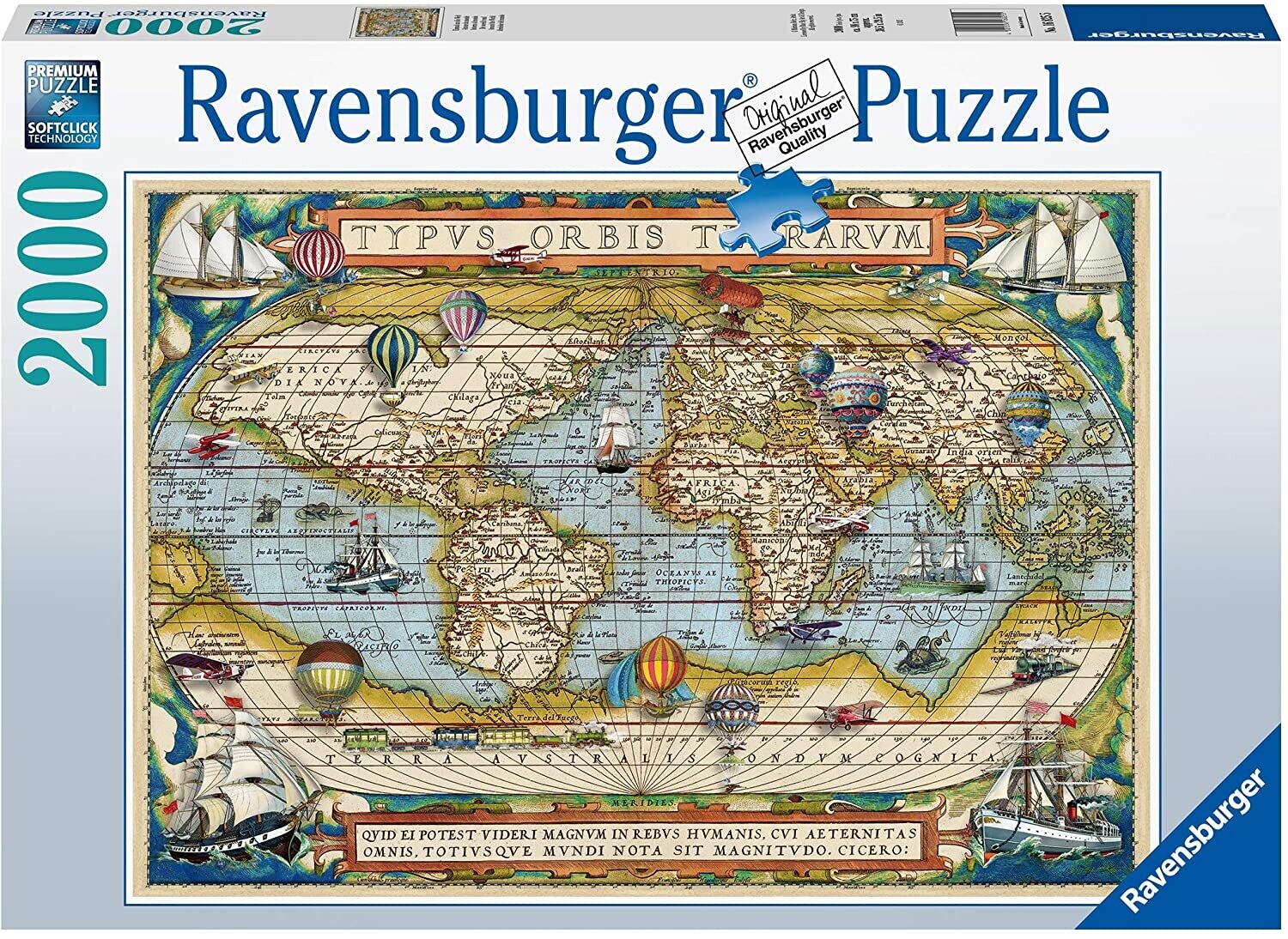 Ravensburger 16825 Around the World Puzzle