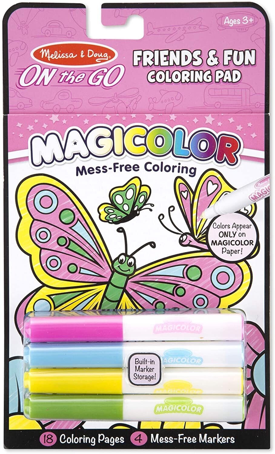 MD 9134 Magicolor Coloring Pad - Friendship and Fun