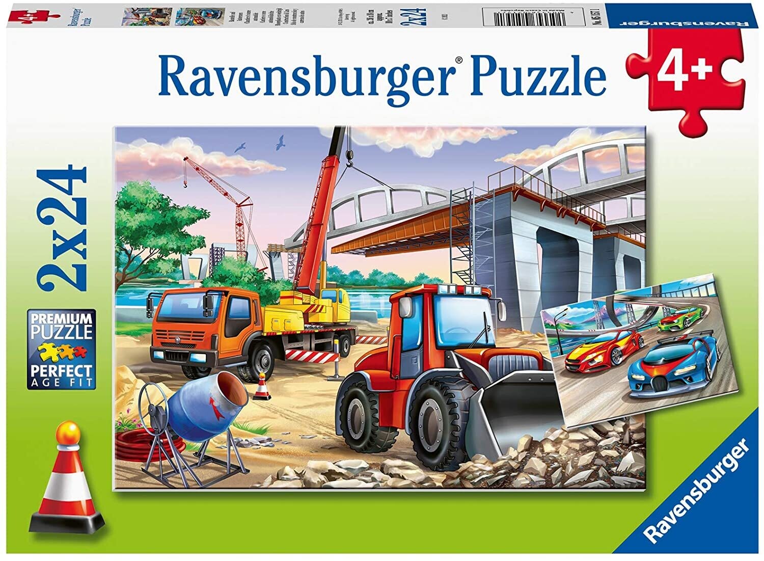 05157 Construction and Cars Puzzles