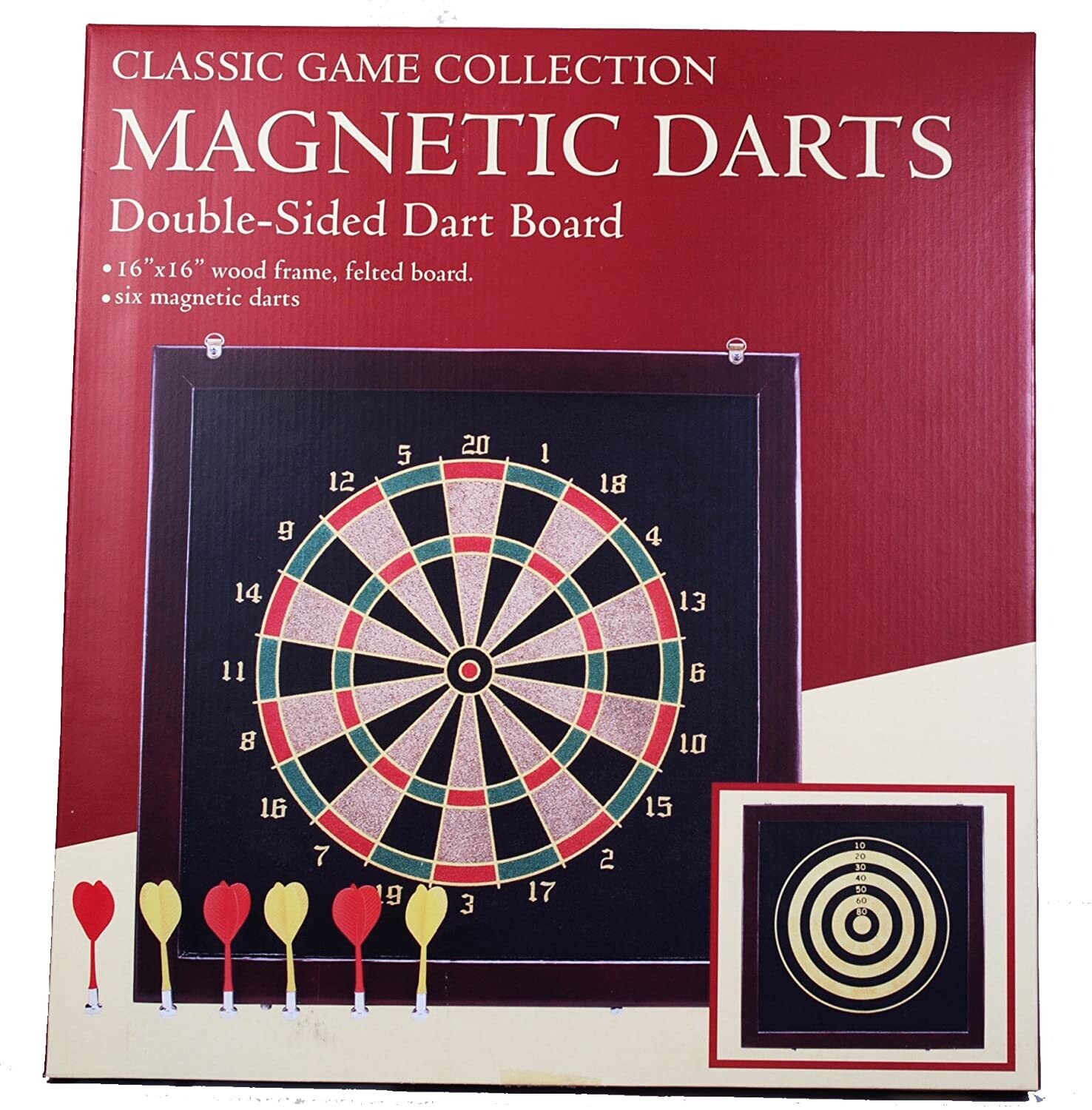 Magnetic Double Sided Dart Board