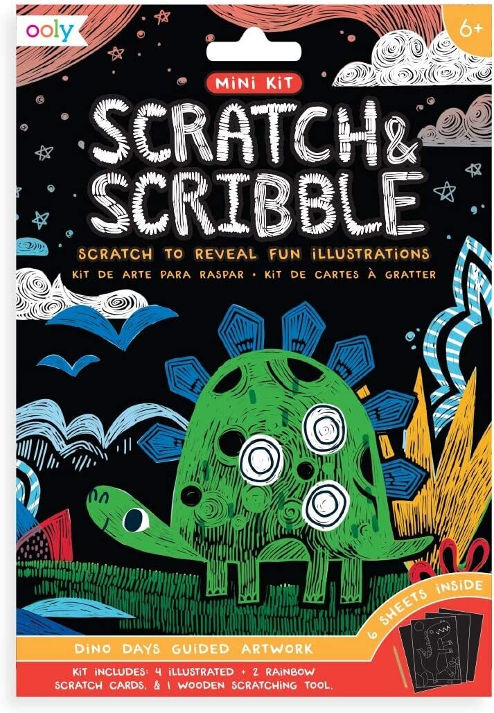 Mini Scratch & Scribble - Dino Days