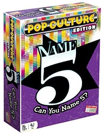 Name Five Pop Culture