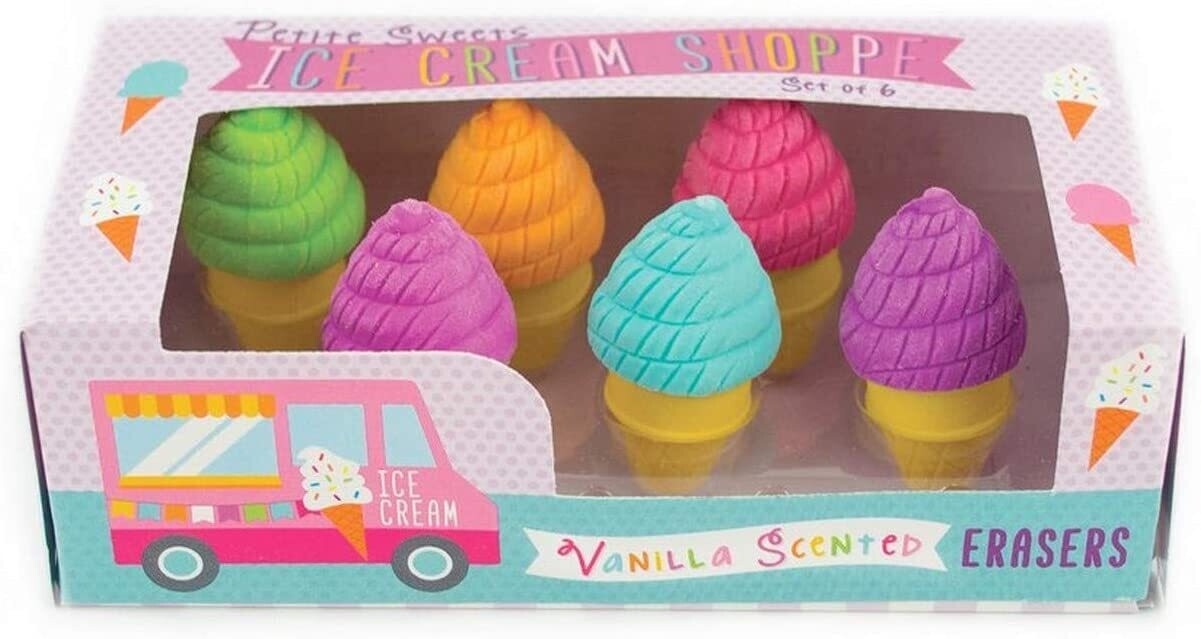 Ooly Petite Sweets Ice Cream Shoppe Erasers