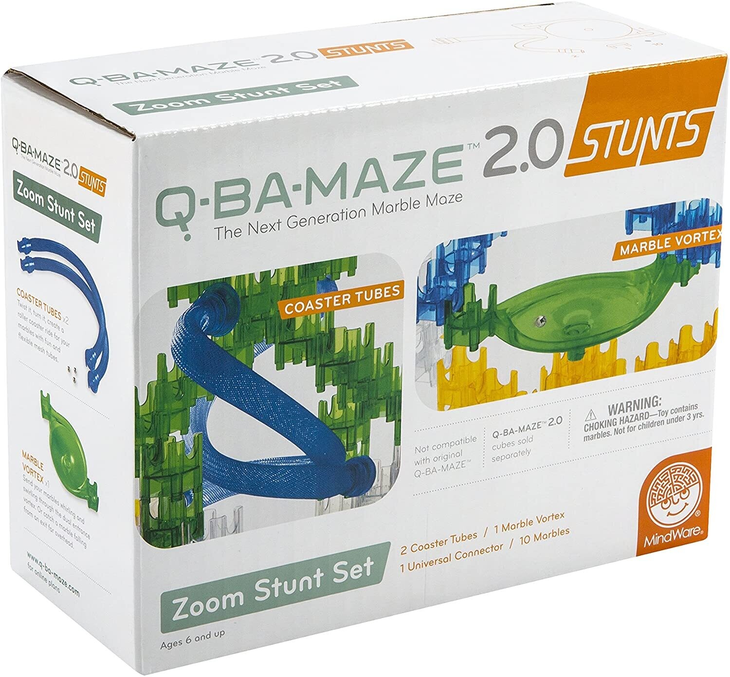 Q-Ba Maze 2.0 Zoom Stunt Set