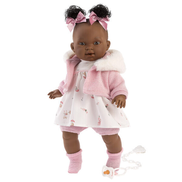 Llorens Diara 38619D 15" Soft Body Crying Baby Doll