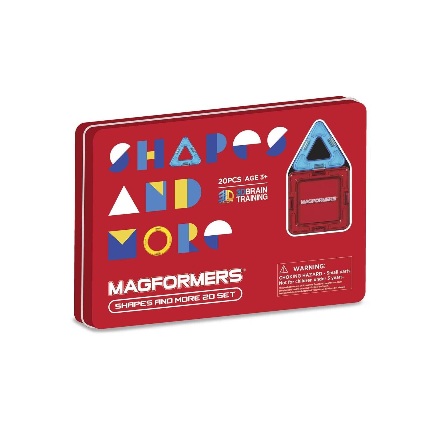 Magformers Shapes and More 20 Pieces