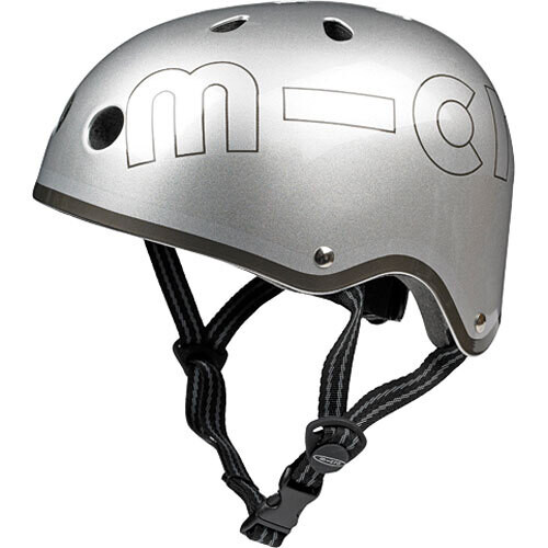 Micro Helmet Silver Matte