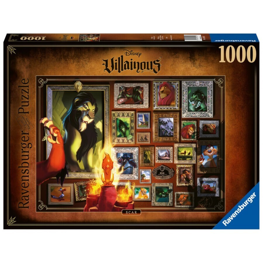 Ravensburger 16524 Disney Villainous: Scar Puzzle