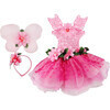 GP Fairy Blooms Deluxe Dress Wings & Headband Pink