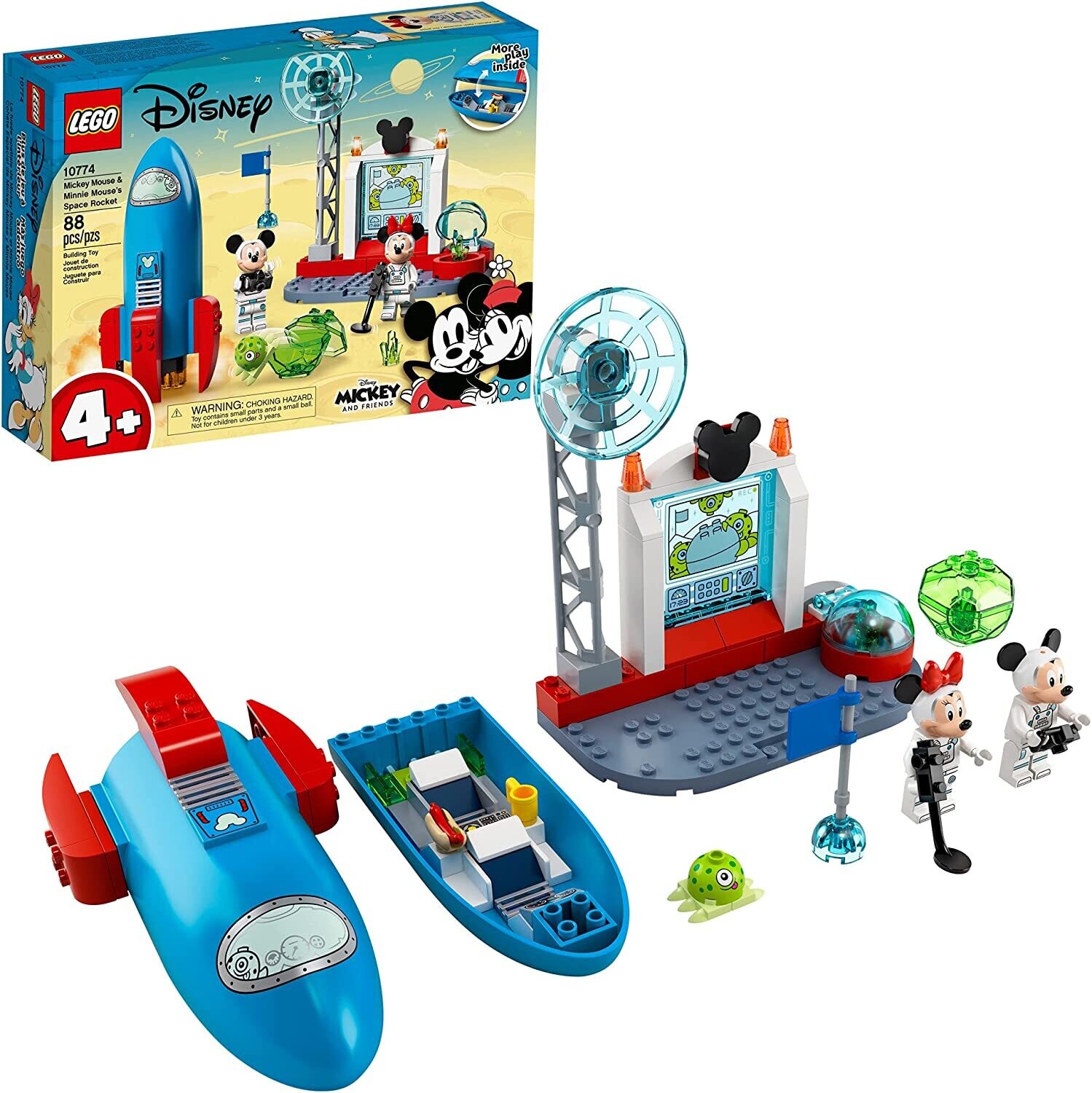 LEGO 10774 Disney Mickey Mouse and Minnie Mouse's Space Rocket