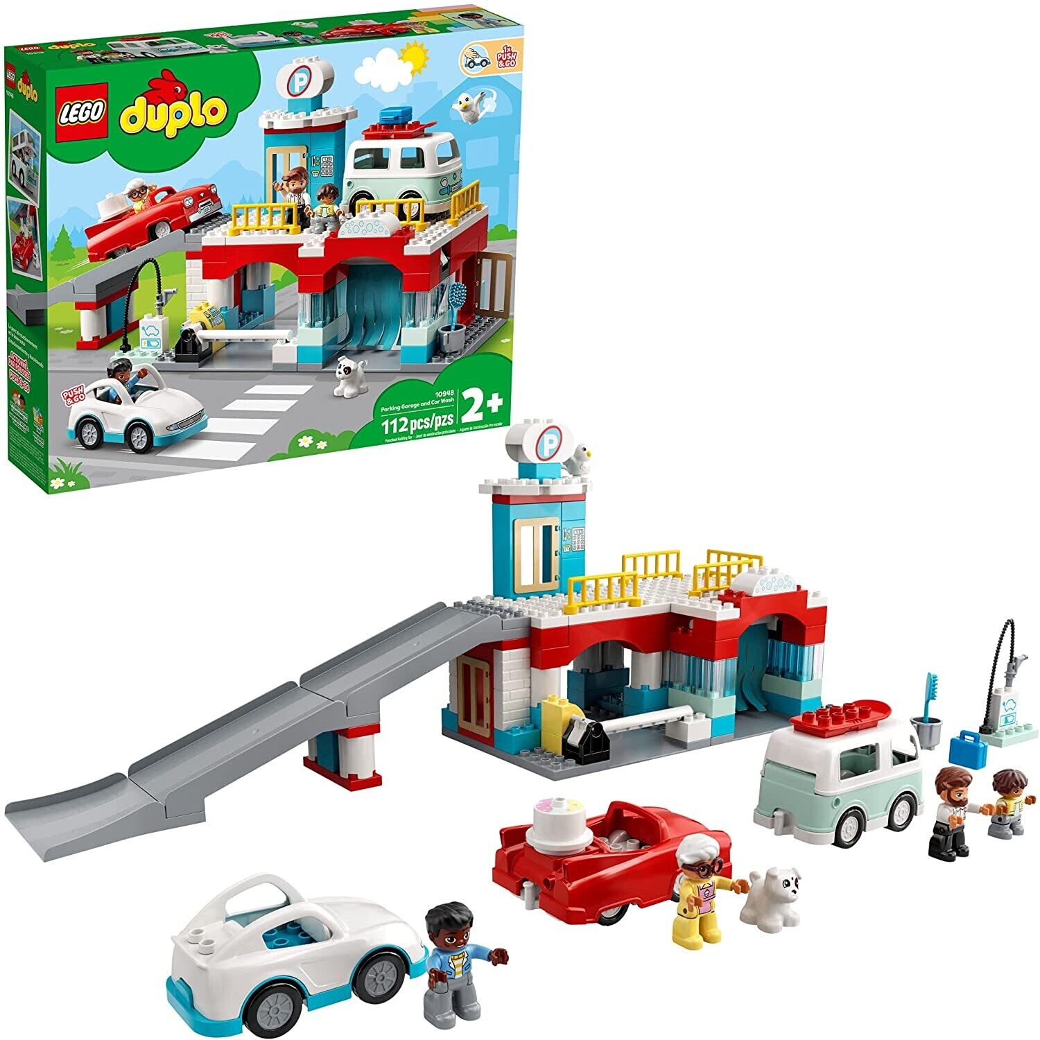 Lego 10948 Duplo Parking Garage with Car Wash