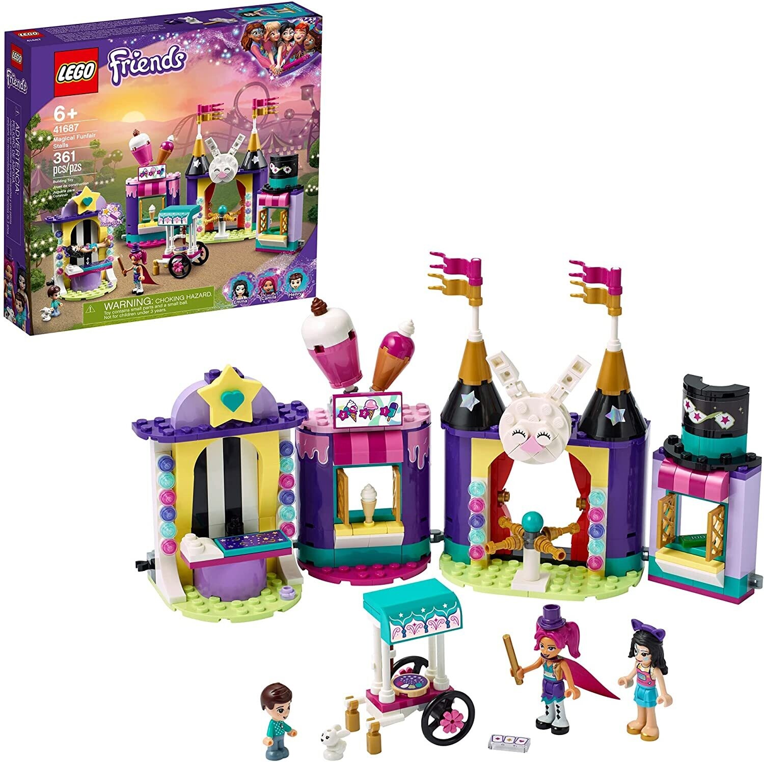 LEGO 41687 Magical Funfair Stalls
